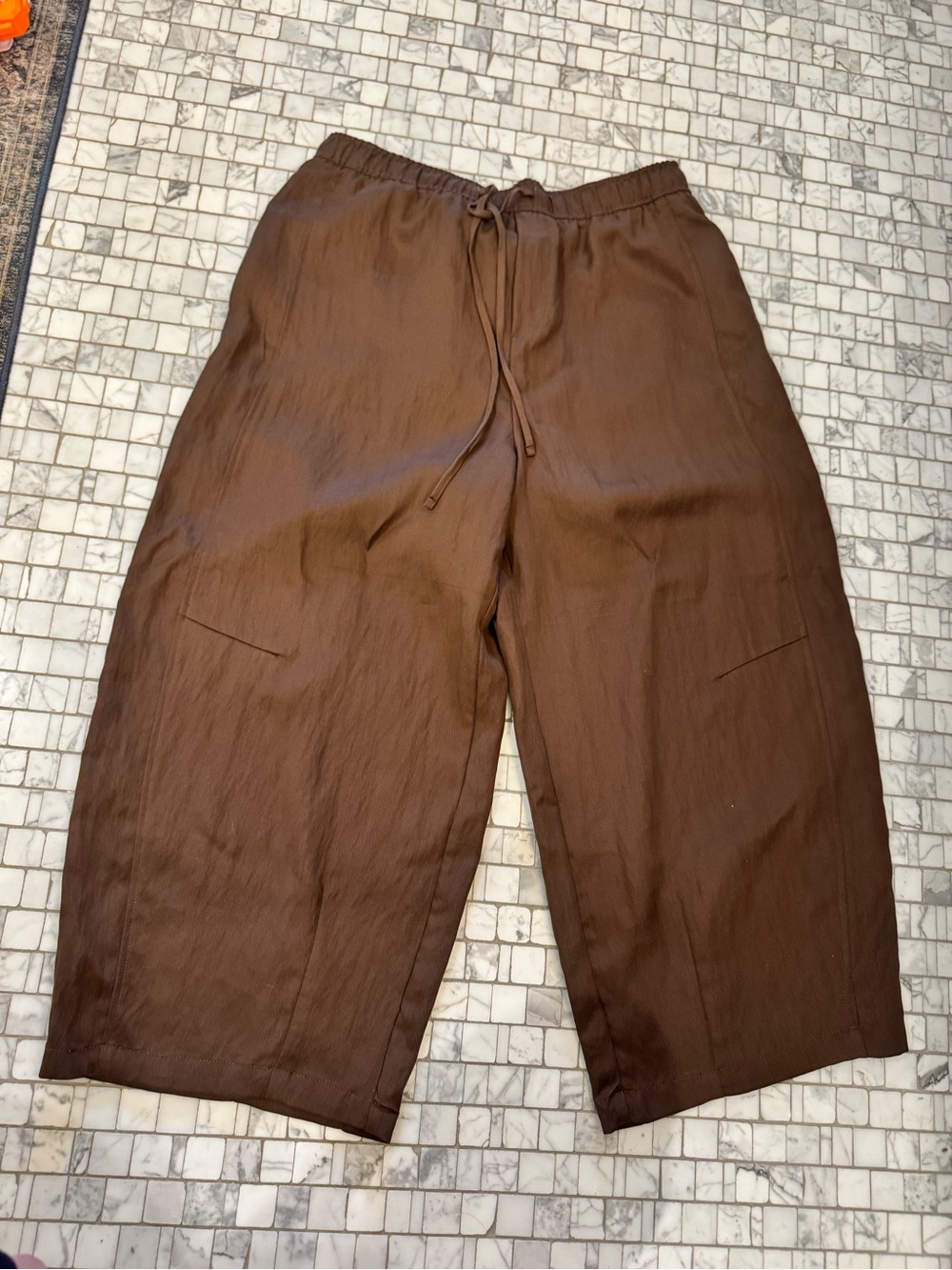 Zara ballon drapey pants